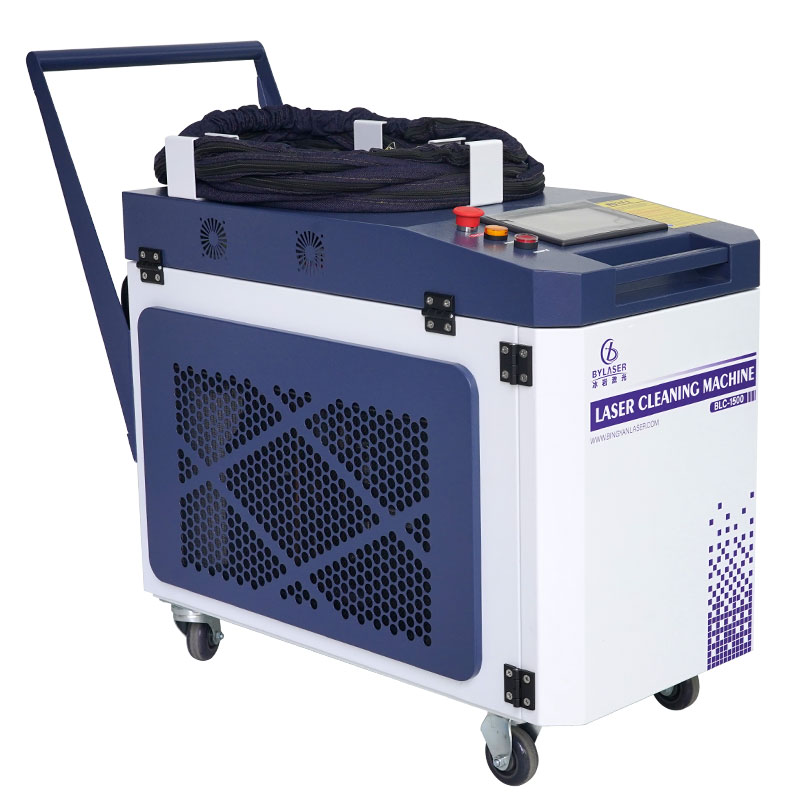 Portable Laser Rust Removal - Metal Brick Fiber Rust Cleaning Machine