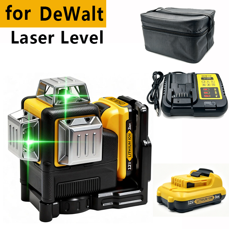 Industrial Laser Level - NEW for DEWALT DW089LG 12V Lithium