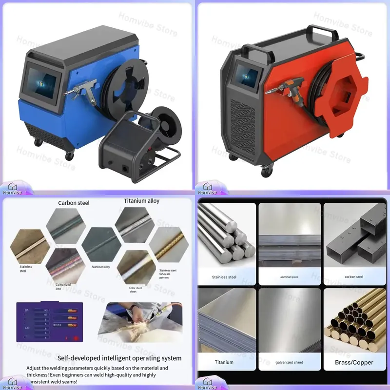 Industrial Handheld Laser Welding Machine - Four-in-One Air-Cooled Laser Welding Machine Handheld