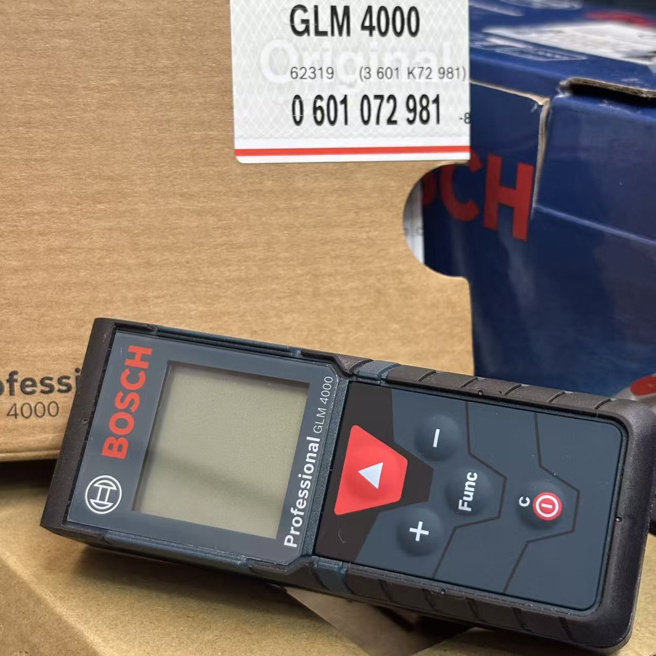 Industrial Laser Tape Measure - BOSCH GLM 4000 Laser Range Finer