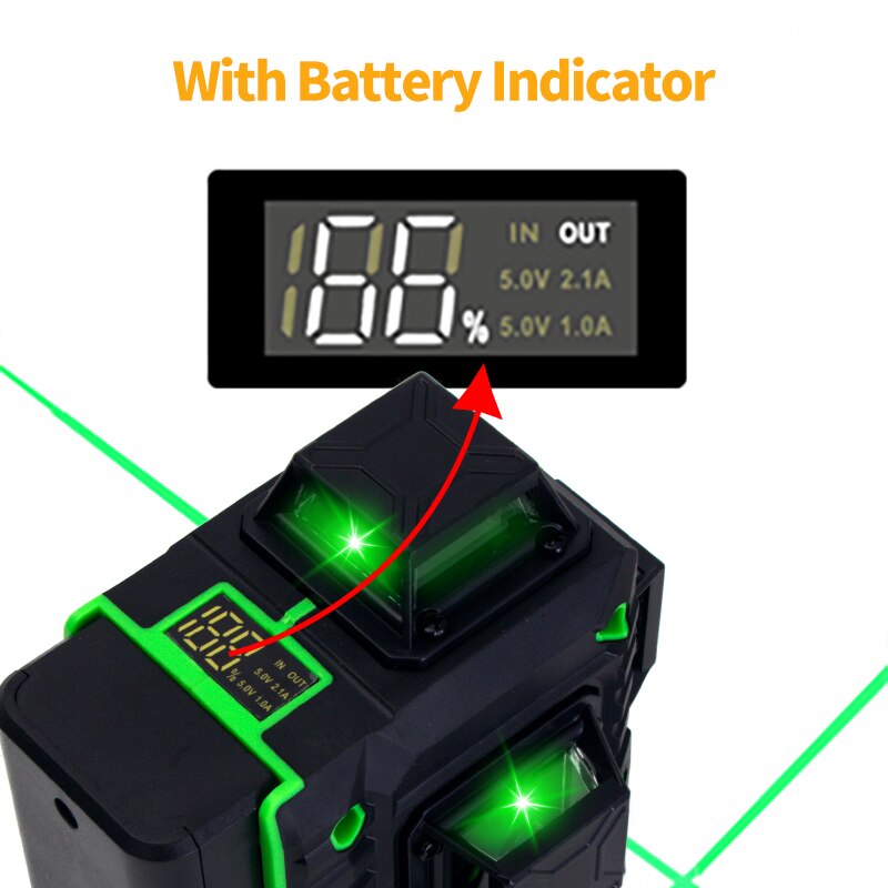 FEIDSIDE 16/12Line Green Laser - Industrial Laser Level recension och pris