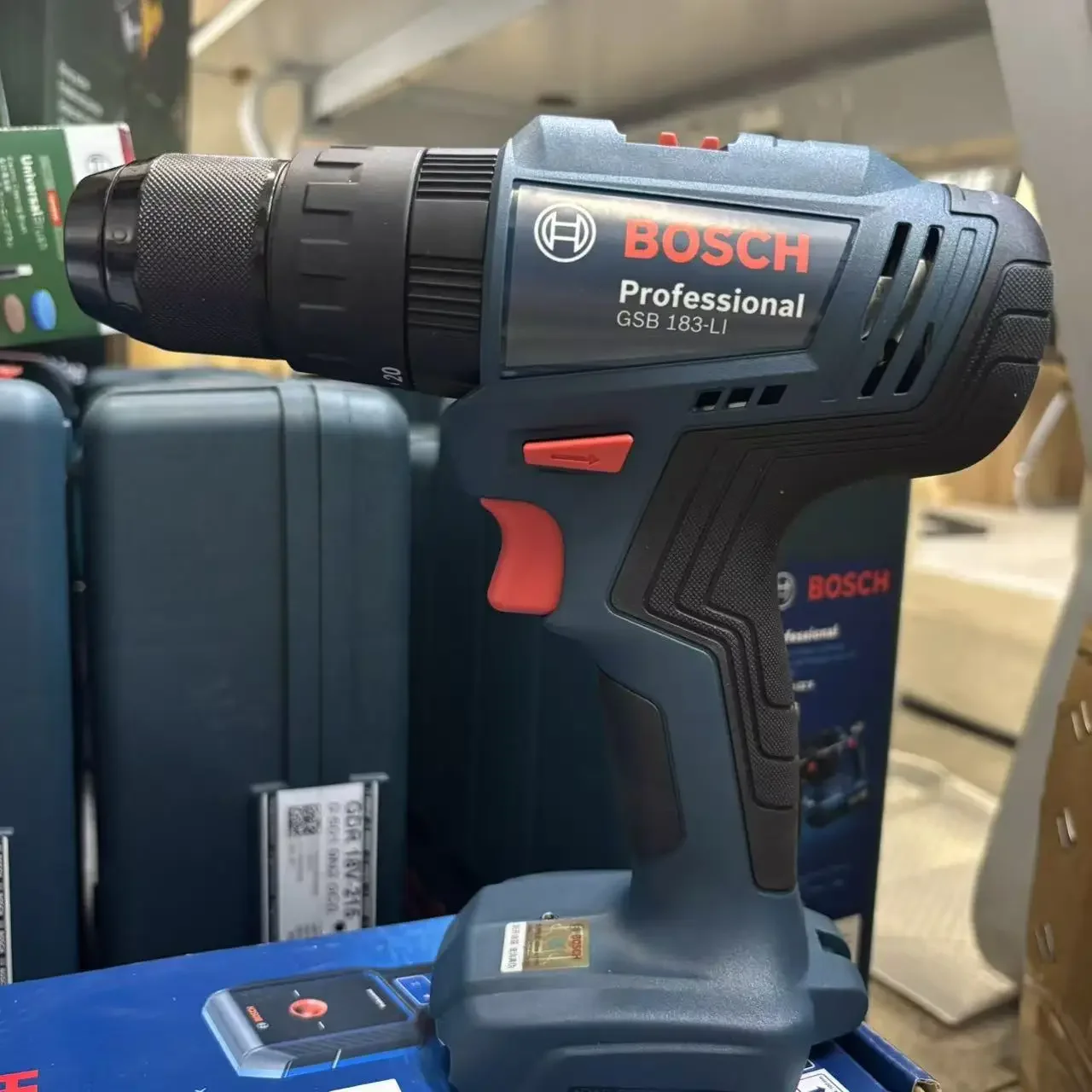 Bosch GSB 183-LI 18V Brushless - Bosch Drill Gsb 18V recension och pris