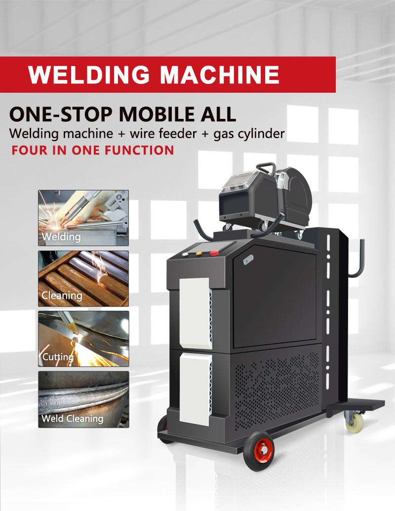 Heavy-Duty 3000W Water-Cooled  - Industrial Handheld Laser Welding Machine recension och pris