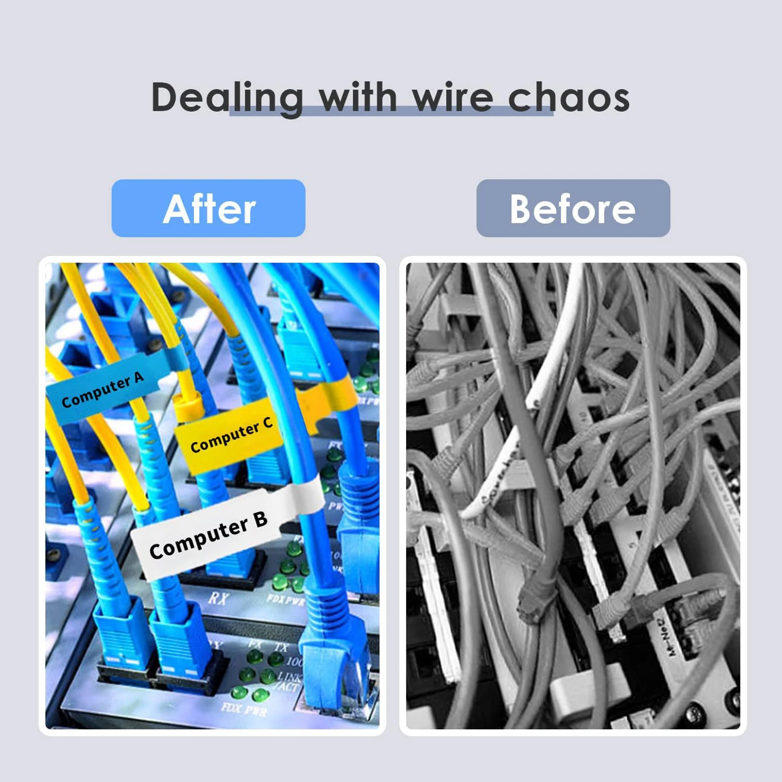 240pcs Self-Adhesive Cable Lab - Industrial Laser recension och pris