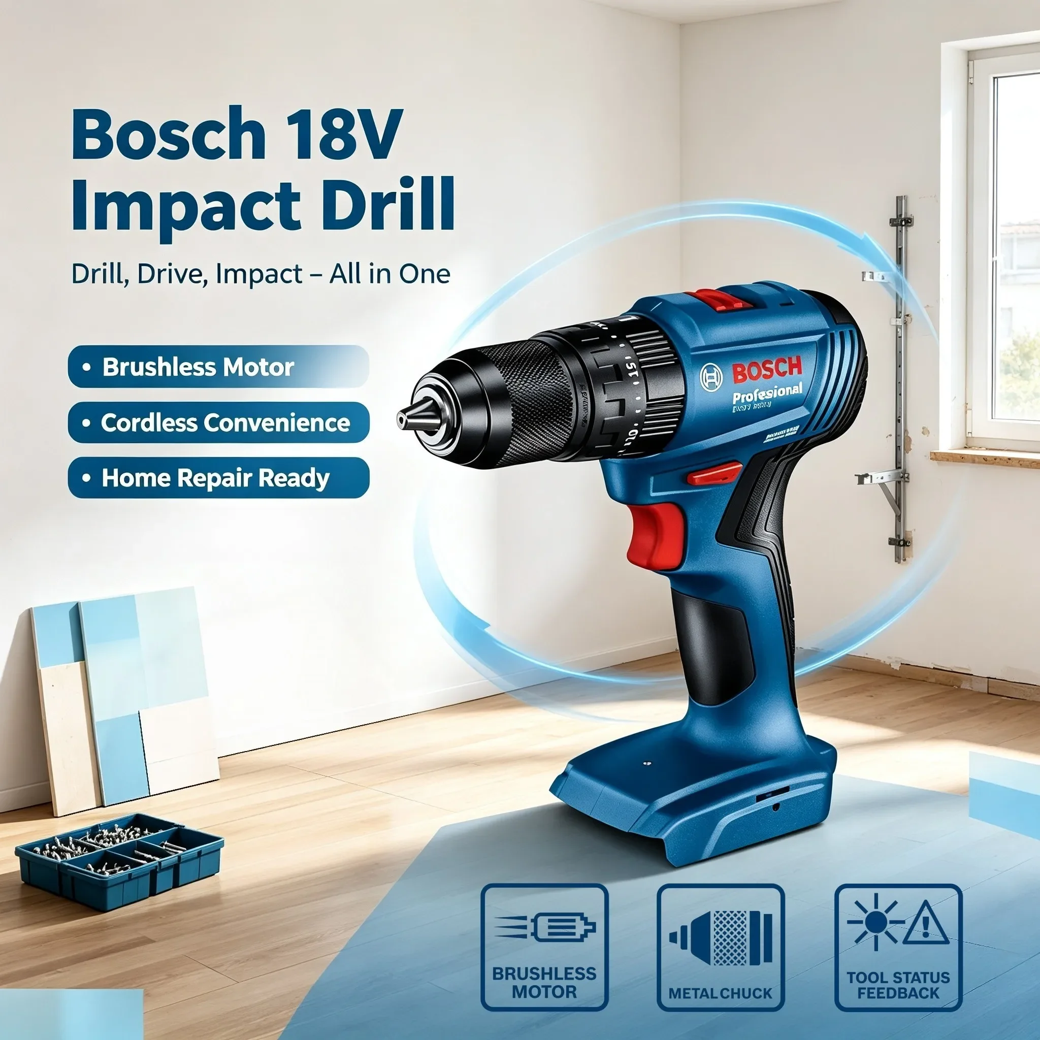 Bosch GSB 185-LI 18V Brushless - Bosch Drill Gsb 18V recension och pris