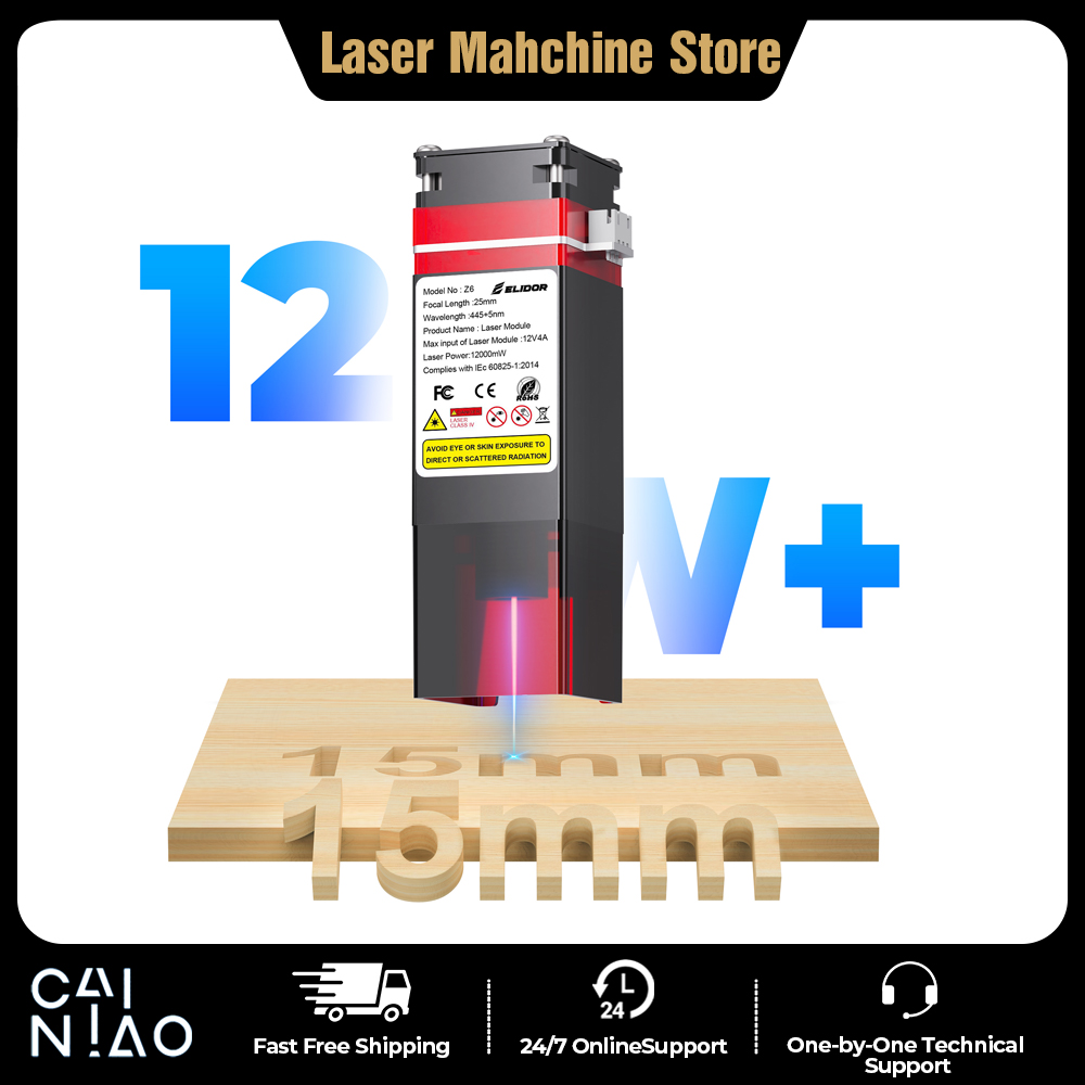 ELIDOR Z6 6W/12W Laser Module  - Diode Laser Module recension och pris