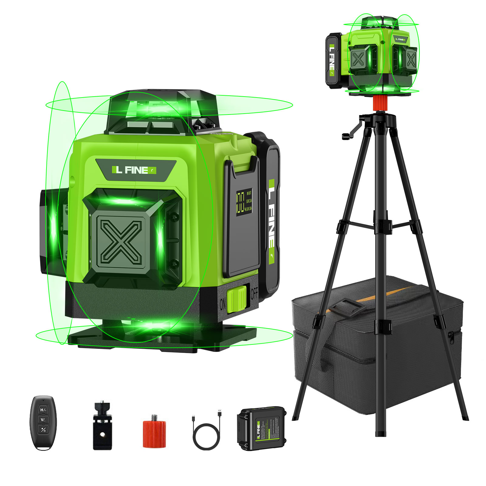Laser Level Self-Leveling Hori - Industrial Laser Level recension och pris