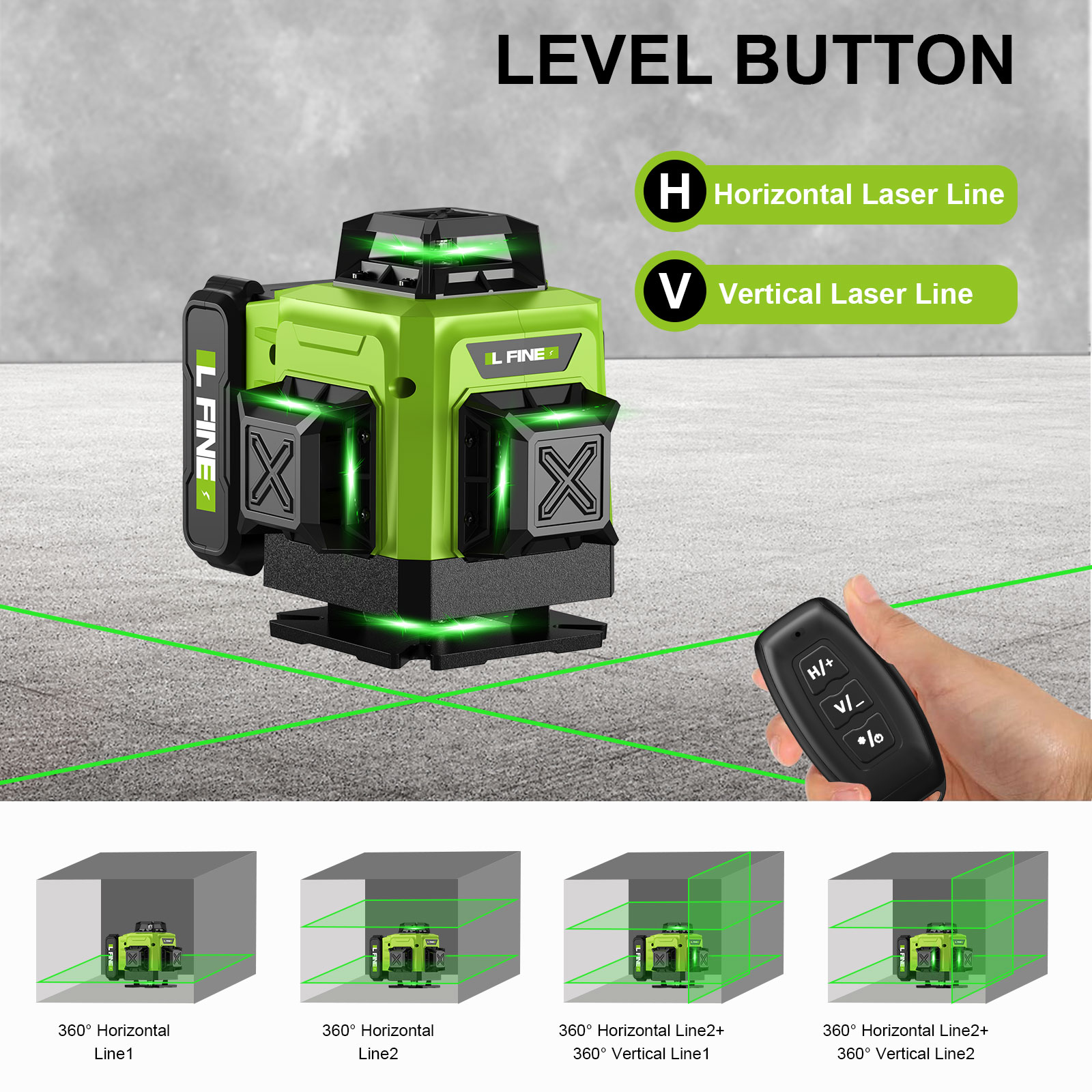 Laser Level Self-Leveling Hori - Industrial Laser Level recension och pris