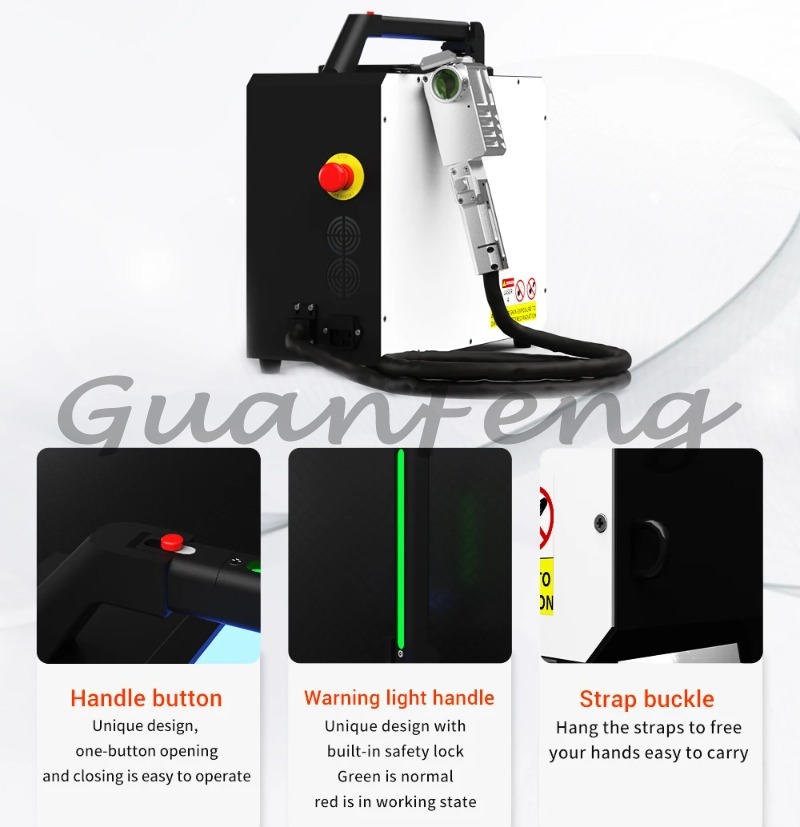 100W Handheld Portable Pulsed  - Portable Laser Rust Removal recension och pris