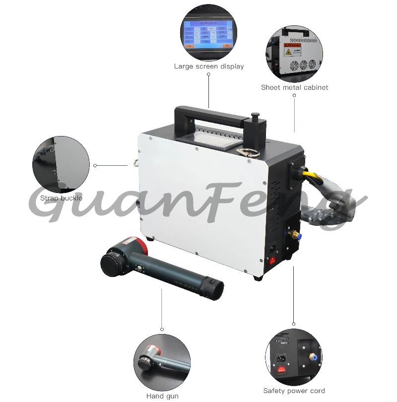 100W Handheld Portable Pulsed  - Portable Laser Rust Removal recension och pris