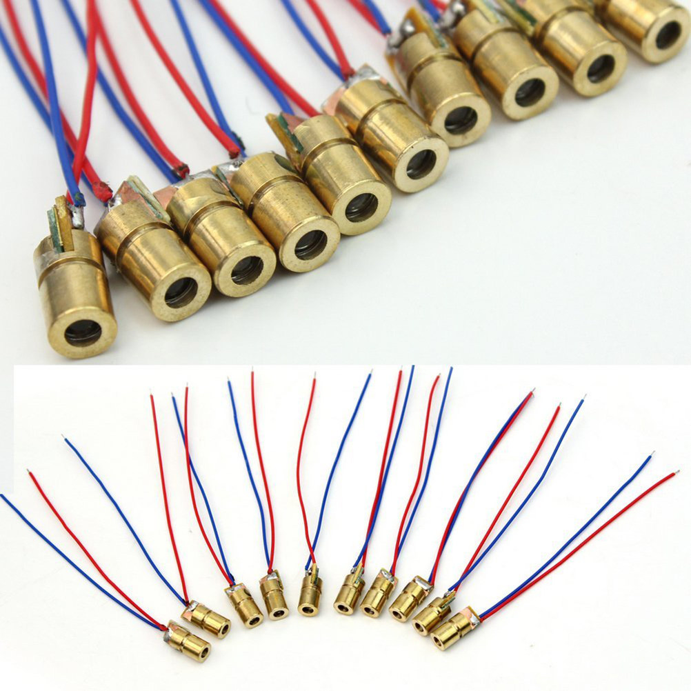10pcs Laser 3V 5Mw 650Nm Diode - Diode Laser Module recension och pris