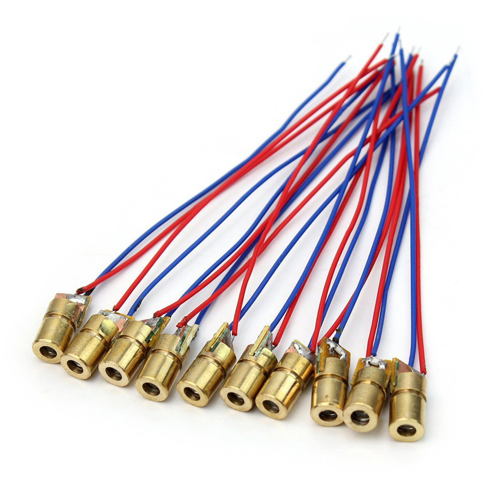 10pcs Laser 3V 5Mw 650Nm Diode - Diode Laser Module recension och pris