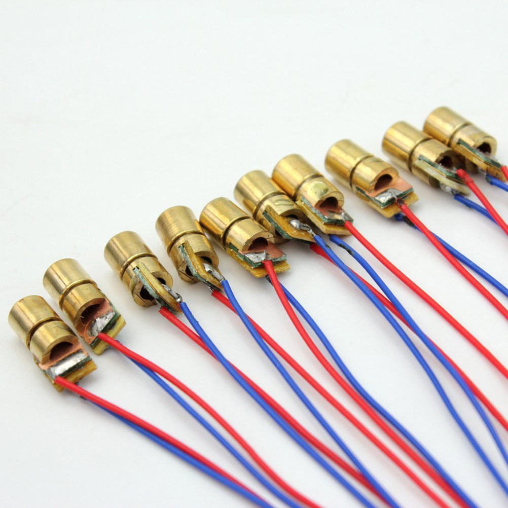 10pcs Laser 3V 5Mw 650Nm Diode - Diode Laser Module recension och pris