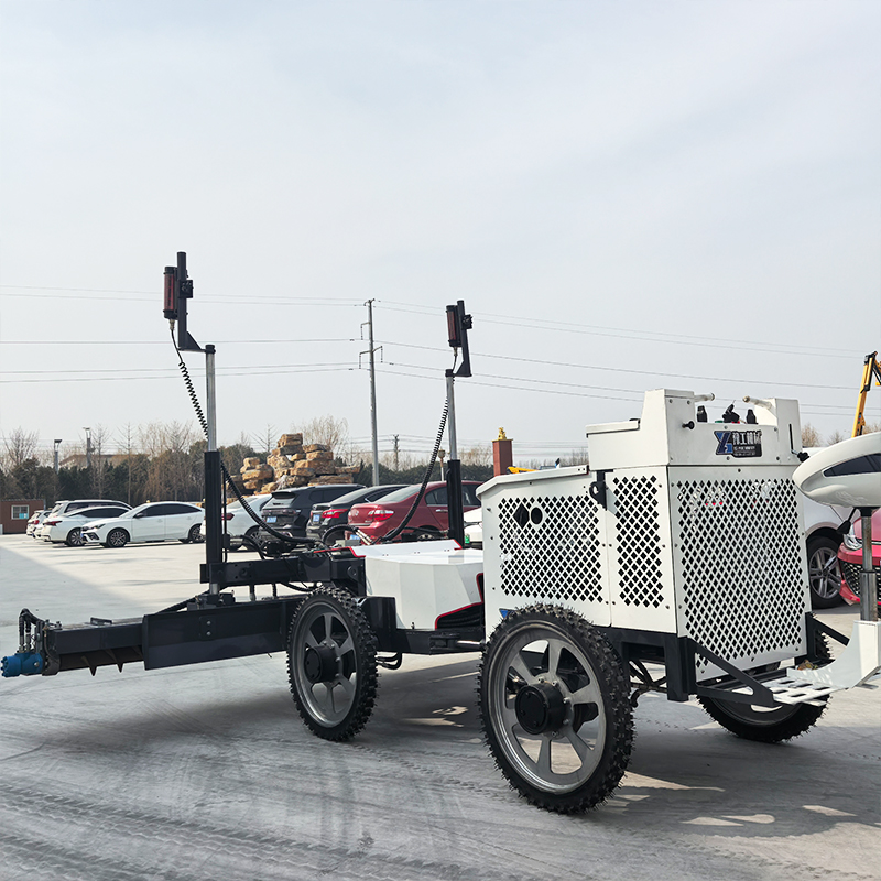 Four Wheel Drive Concrete Scre - Industrial Laser Level recension och pris