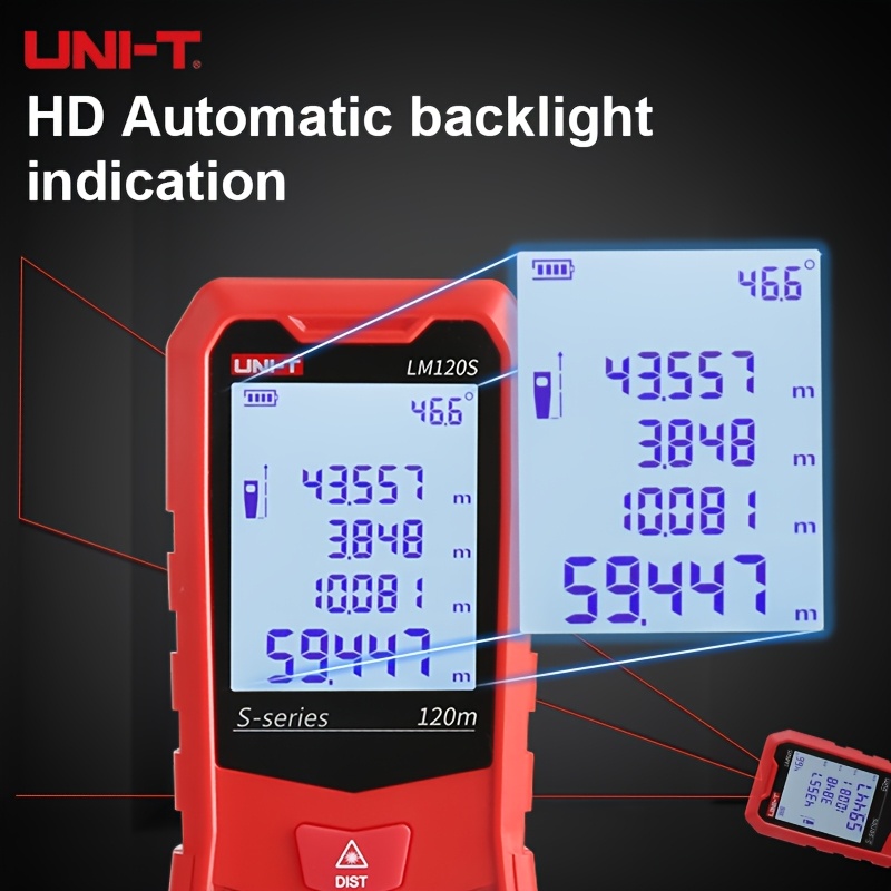 UNIT Laser Rangefinder LM40S/6 - Industrial Laser Tape Measure recension och pris